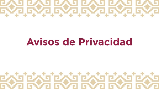 Avisos de Privacidad